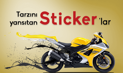 Motosiklet Sticker
