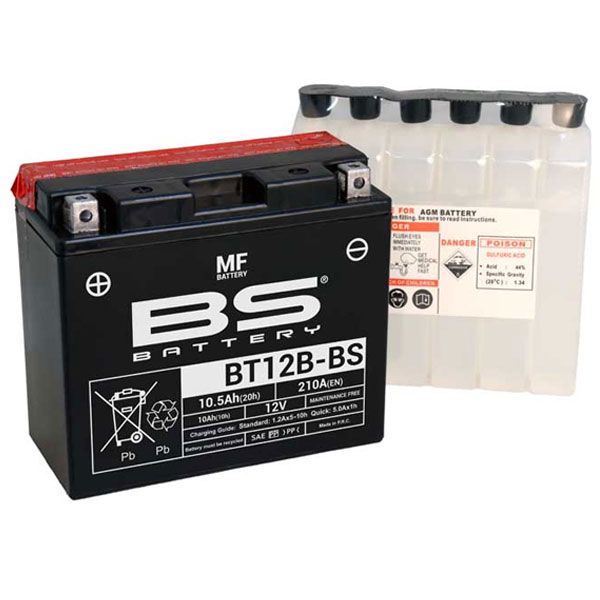 BS BT12B-BS Motosiklet Aküsü