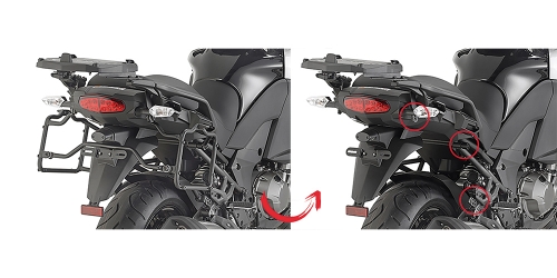 Kawasaki Versys 1000 (15 > 16) Yan Çanta Taşıyıcısı (Kappa KLXR4113)