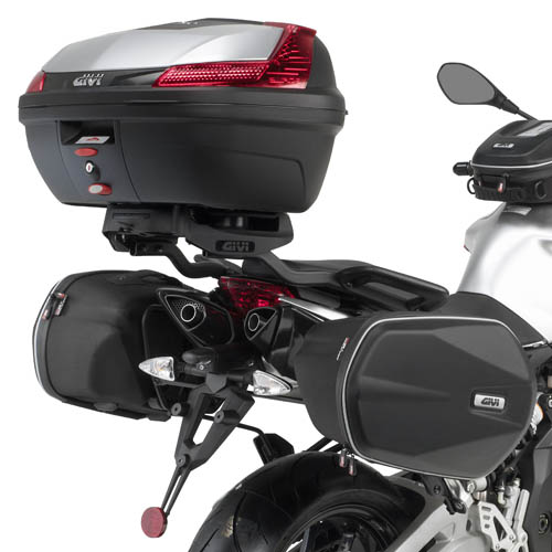 GIVI TE6702 APRILIA SHIVER 750 (10-16) YAN KUMAŞ ÇANTA TAŞIYICI