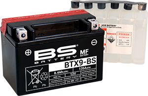 BS MF-BTX9-BS Motosiklet Aküsü