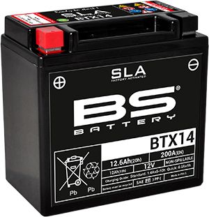 BS BTX14 SLA Motosiklet Aküsü