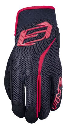 Five Gloves RS5 Air Yazlık Eldiven (Kırmız-Siyah)