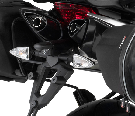Aprilia Shiver 750 / ABS (10 > 16) Yan Kumaş Çanta Taşıyıcısı (Givi TE6702)