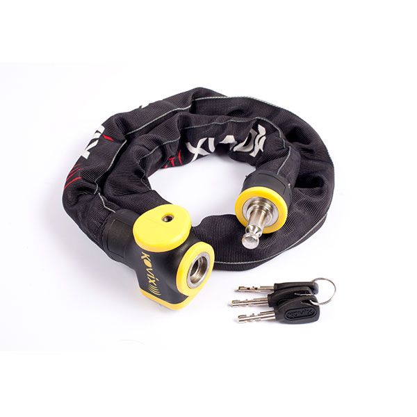Kovix KCL10-150 Alarmlı Zincir Kilit 10 mm. (120 dB) (150 cm)