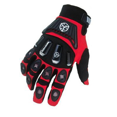 Scoyco MX14 Yazlık Korumalı Motosiklet Eldiveni (Kırmızı)