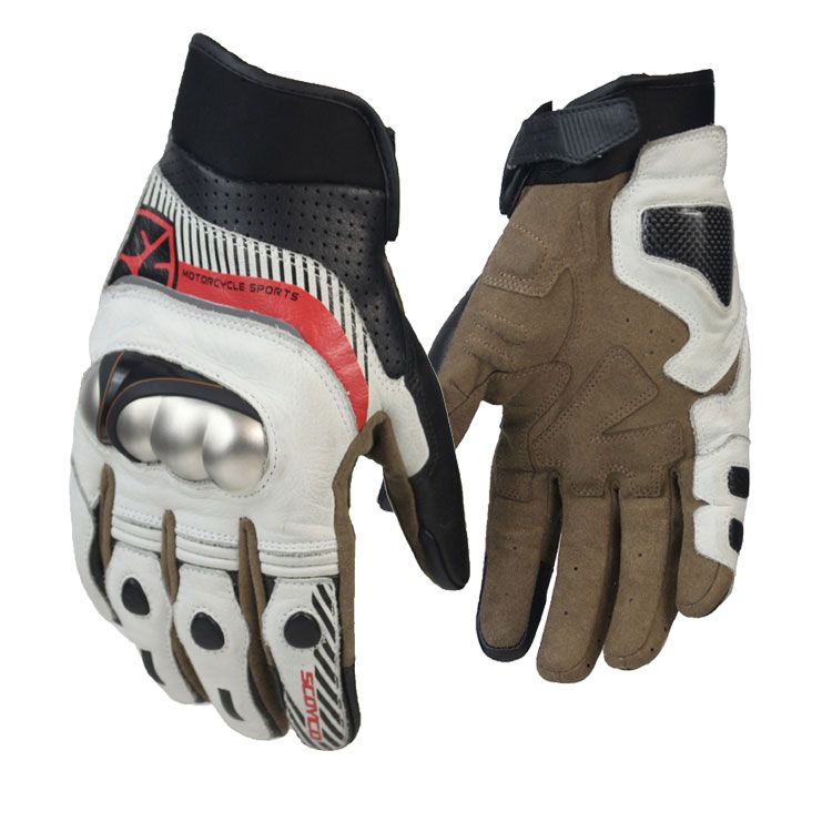 Scoyco MC60 Carbon Kevlar Deri Eldiven