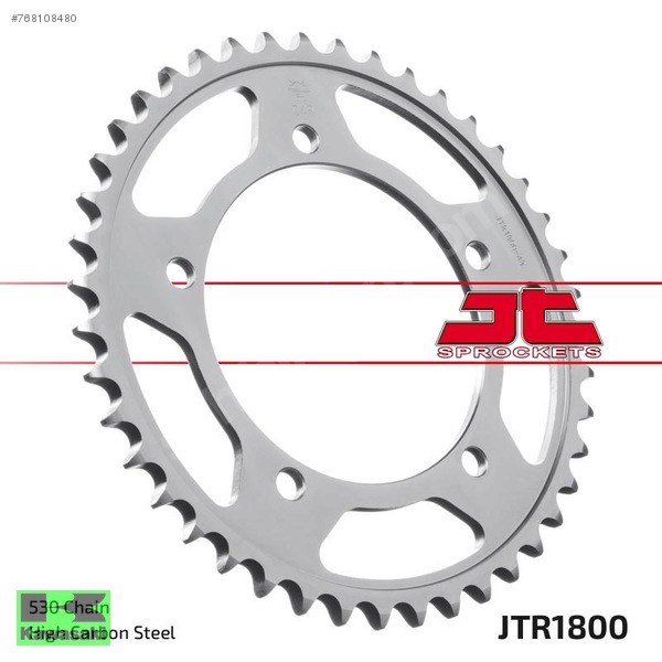 JTR1800.42 GSXR 1000 ARKA DİŞLİ GSX-R1000 ARKA DİŞLİ 01-06 MODEL  530 ZİNCİR KULLANIR 