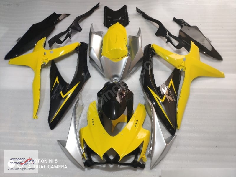 2008-2009 SUZUKİ GSX-R 600 GRENAJ SETİ SARI-SİYAH