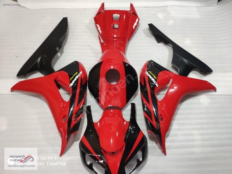2006-2007 HONDA CBR 1000 RR GRENAJ SETİ KIRMIZI-SİYAH