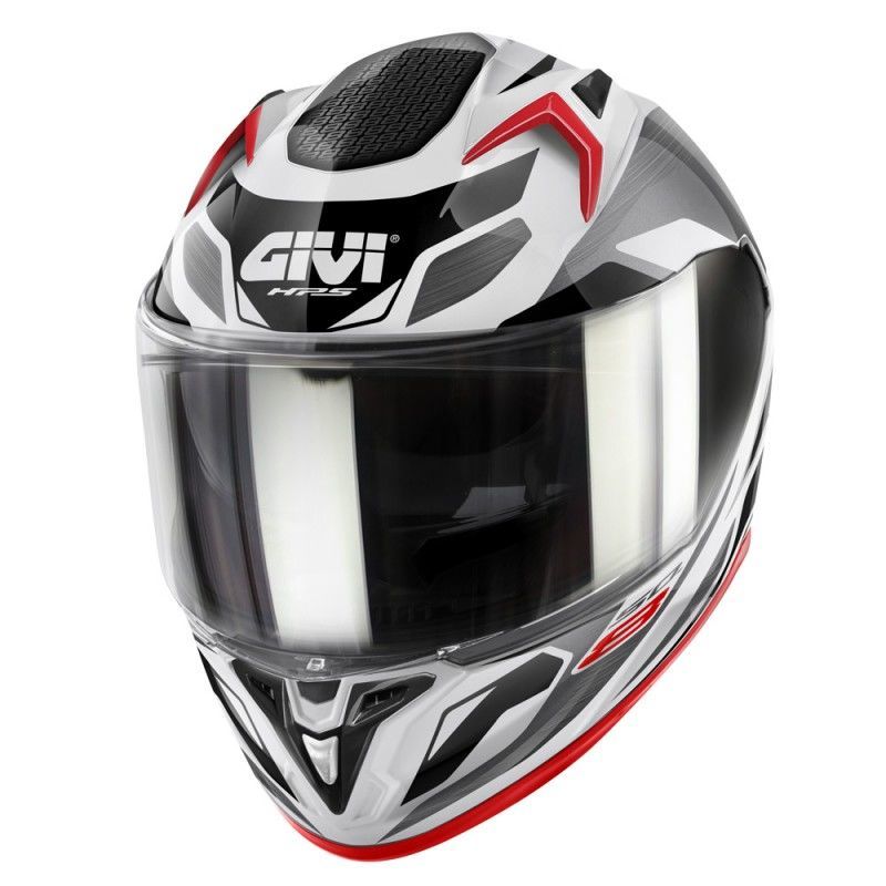 Givi 50.8 Brave Kapalı Kask (Beyaz-Titanyum-Siyah)