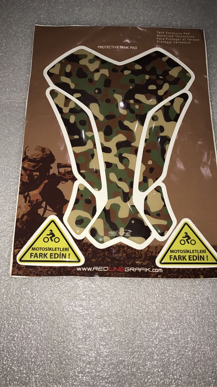 Üniversal Tank Pad Askeri Kamuflaj
