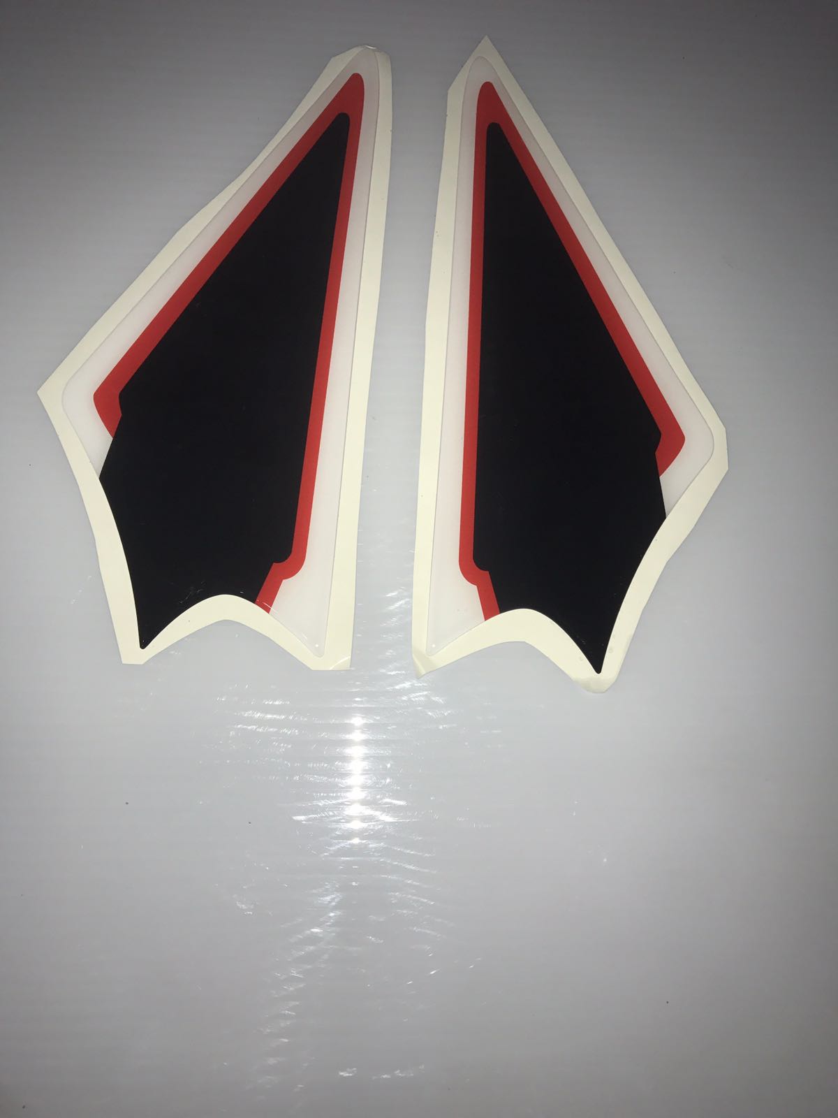 Honda Cbr 1000RR 2017 Ön Kafa Pad Maske Red Vhite