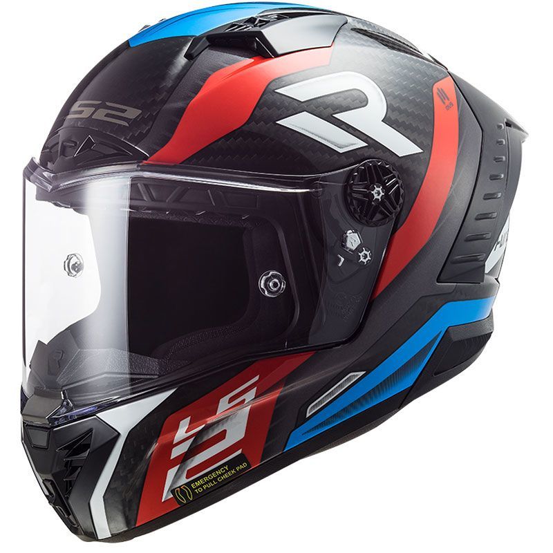 LS2 Thunder Supra Kapalı Carbon Kask