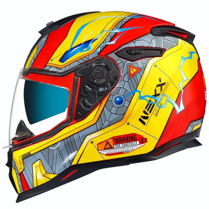 Nexx SX.100 Gigabot Güneş Vizörlü Kapalı Kask 