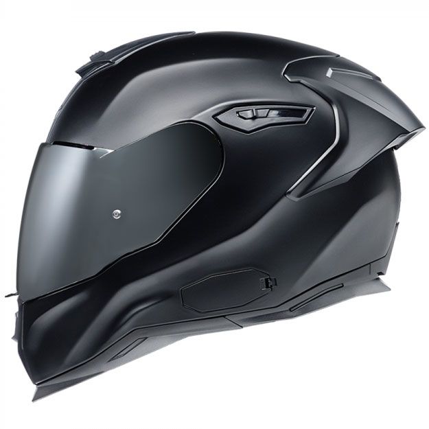 Nexx SX.100R Fullblack Kapalı Kask (Mat Siyah)