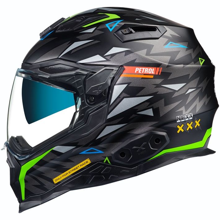 Nexx X.WST 2 Rockcity Güneş Vizörlü Kapalı Kask