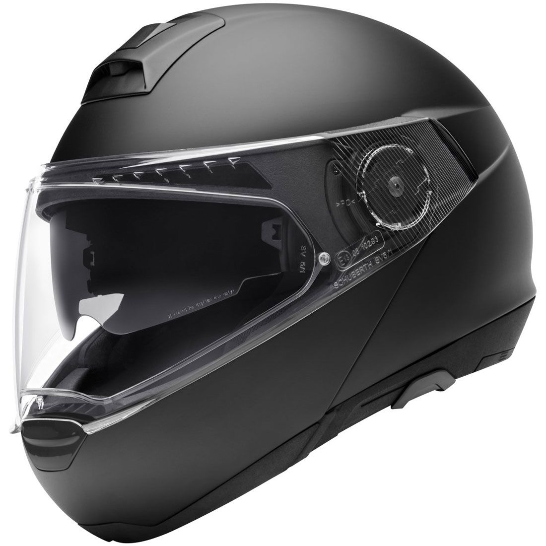 Schuberth C4 Pro Çeneden Açılır Kask (Mat Siyah)