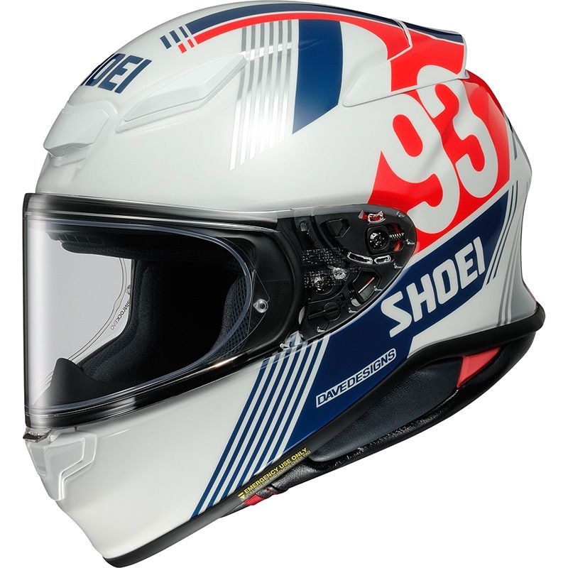 Shoei NXR 2 MM93 Retro TC-10 Kapalı Kask