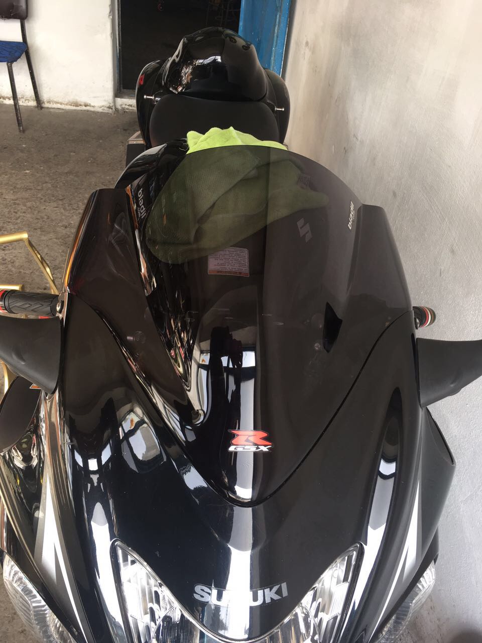 Suzuki Hayabusa 2008-17 Füme Ön Cam