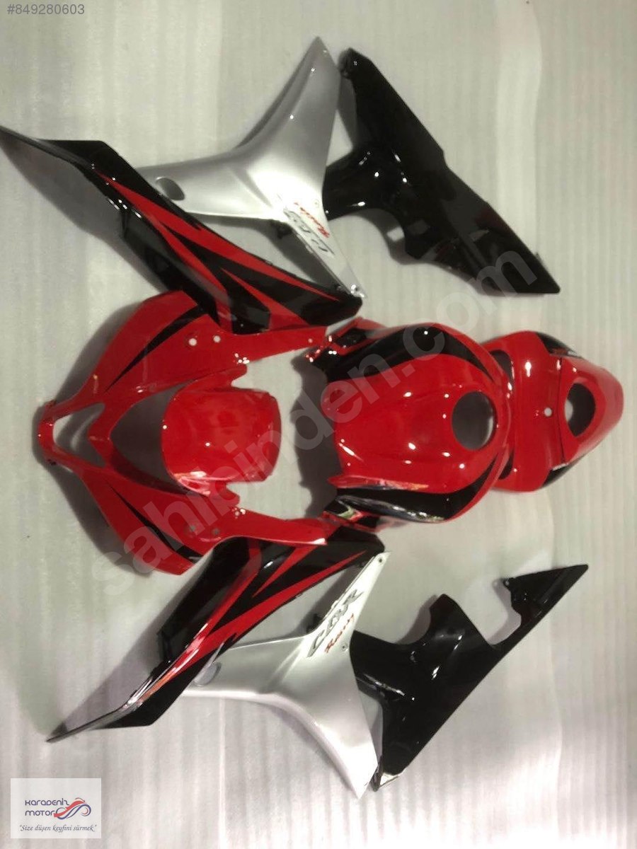 2007-2008 HONDA CBR 600 RR GRENAJ SETİ KIRMIZI-SİYAH
