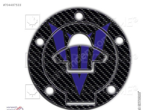 Yamaha MT25 Yarış Mavisi Karbon Depo Kapak Pad