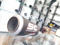 Sc Project Tip Carbon Tüp Egzoz 51mm