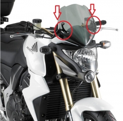 GIVI A448A KAWASAKI ER-6N 650 (09-11) RÜZGAR SİPERLİK BAĞLANTISI