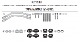 KAPPA D2123KITK YAMAHA N-MAX 125-155 (15-19) RÜZGAR SİPERLİK BAĞLANTISI