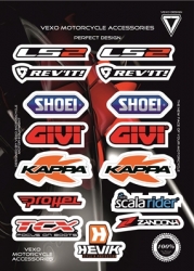 VEXO X26 MARKA STICKER SET