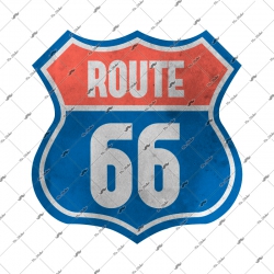 Mr.Sticker ROU4 Route 66 Sticker