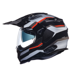 NEXX X.WED 2 X-PATROL SİYAH-GRİ-KIRMIZI KASK
