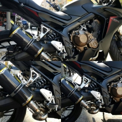 Honda Cb 650-Cbr 650F Salyangoz Ara Borulu Two brothers Egzoz Seti