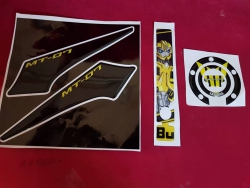Yamaha Mt 07 Sarılı Özel Tank Pad Seti