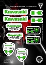 Vexo X25 Sticker Set (Kawasaki)