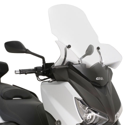 Yamaha X-MAX 250 (14 > 17) - X-MAX 400 (13 > 16) Ön Cam Siperlik Givi 2111DT + D2111 Kit Bağlantı Kiti