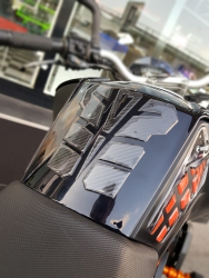 Ktm Duke 125-200-390 Tank Pad Carbon