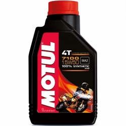 Motul 7100 15W-50 %100 Sentetik Motosiklet Yağı (1 Lt.)