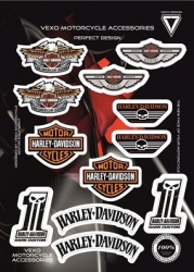 Vexo X28 Sticker Set Harley