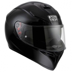 AGV K3 SV PLK Parlak Siyah Kask