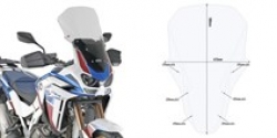Givi D1178ST Honda CRF1100L Africa Twin (20) Rüzgar Siparlik