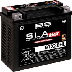BS BTX20HL SLA MAX Motosiklet Aküsü