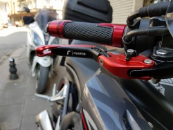 Honda Cb 650F-Cbr 650F Özel Red Rizoma Katlanır Manet Mat Series