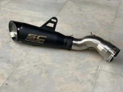 Honda Cbr 1000RR 2012/16 Sc Slip On Egzoz Seti Mat Black