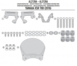 Yamaha XSR700 (16>20) Ön Cam Bağlantısı (Givi AL2126A)