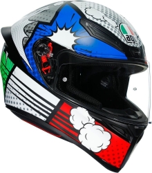 AGV K1S Bang Matt İtaly Blue Kapalı Kask