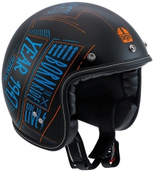 Agv Agv Rp60 Multi Blackboard Matt Black Blue Orange Açik Kask