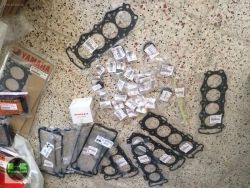 07-08 kawasaki zx6 üst conta zx-6r üst conta zx6-r üst conta orıjınal 11004-0078