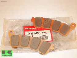 06455-MET-652 CBF 500 ÖN FREN BALATASI SIFIR ORIJINAL