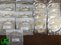 MT07 DEBRİYAJ BALATASI MT 07 DEBRİYAJ BALATASI SETİ 13 PARÇA yay ve debriyaj kapak contasi 